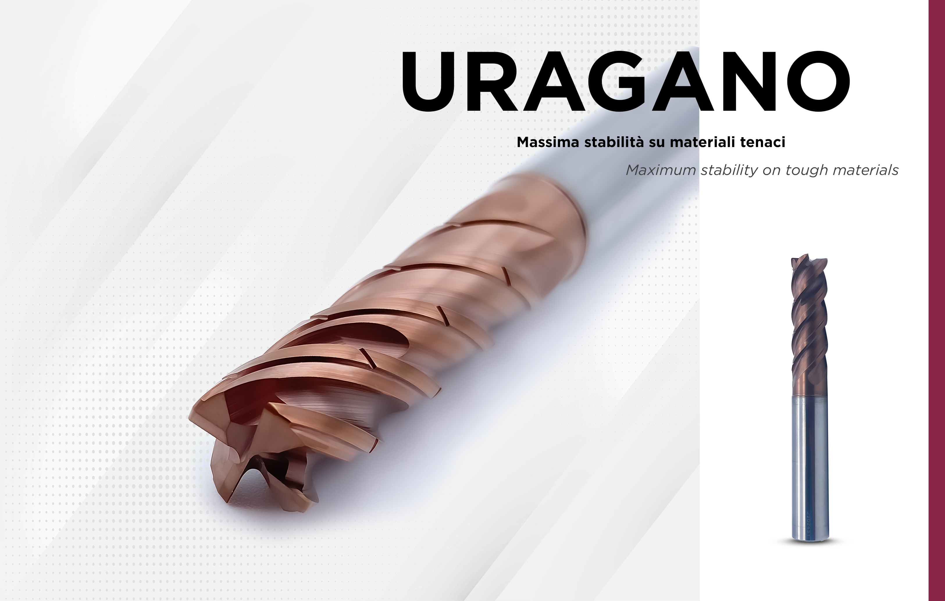 SCM - Special Cutting Millslancia la serie URAGANO!